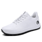 Golf Shoes Men's Breathable Golf Sneakers Light Weight Golfers Footwears Anti Slip Walking Sneakers MartLion Bai-5 40 