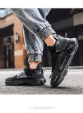 Neutral Vulcanized Shoes Breathable Anti-slip Casual Shoes Lightweight Sneakers Men's Running MartLion   