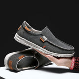 Canvas Shoes Men Loafers Slip On  Sneakers  Casual Shoes MartLion   