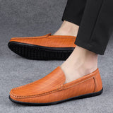 Super Soft Men&'s Moccasins Slip Loafers Flats Casual Footwear Microfiber Leather Shoes Mart Lion   