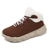 Winter Men Boots Warm Plush Snow Boots Suede Leather Casual Shoes with Fur Winter Outdoor Sneakers Non-slip MartLion