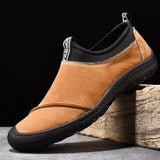 Shoes Men's Luxury Leather Casual Breathable Outdoor Sports Handmade Non-slip Walking Shoes Moccasins Sneakers MartLion   