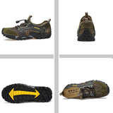 Hiking Shoes Men's Non Slip Breathable Trekking Outdoor Mountain Climbing Waterproof Fast Mart Lion   