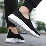 Shoes for Men Slip on Casual Breathable Mesh Outdoor Non Slip Lazy Shoes Lightweight  Men Shoes MartLion   