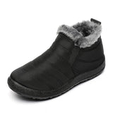 Shoes Women Winter Sneakers Light Fur Winter Footwear Female Warm Flat Casual Tennis MartLion Black1 35 