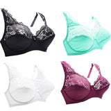 Women's Bra  Lingerie  Bras Floral Lace Underwire Brassiere Tops  Female Underwear MartLion   