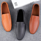 Super Soft Men&'s Moccasins Slip Loafers Flats Casual Footwear Microfiber Leather Shoes Mart Lion   