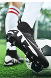 High Ankle Men's Football Field Boots Training Shoes Soccer Shoes Cleats Outdoor Match Turf Adult Unisex Sneakers MartLion   
