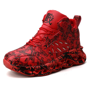 Chunky Sneakers Men's Casual Shoes Sport Lightweight  Breathable Sneakers Vulcanized Walking Footwear MartLion red 38 