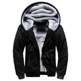 Men's Fleece Jacket Camouflage Thicken Jackets Hooded Coat Winter Long Sleeve Down Coats Casual Streetwear Men's Hoodies MartLion   