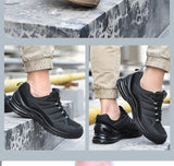 Work Safety Shoes Men's Women Lightweight Breathable Electrical Insulation Work Sneaker Industrial Construction Safety Boots MartLion   