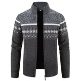 Men's Winter Sweater Knitted Cardigan Thick Coat Zip-Up Jacket Warm Sweaters Thick Cardigan Sweatshirts Clothes MartLion   