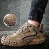 Safety Shoes Men's For work Indestructible Wear-resisting Work Sneakers Kevlar Insole Protective Steel Toe Boots MartLion   