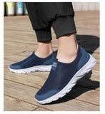 Men's Sneakers Lightweight Shoes Flat Slip On Walking Quick Drying Wading Loafers Summer Mart Lion   