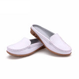 Shoes Casual Genuine Leather Moccasins Ladies Driving Ballet Woman Loafers Flats Mother Footwear MartLion   