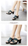 Women's Open Toe Slippers Rhinestone Decor Platform Comfy Thick Heel Faddish Slippers Wedges Sandals for Slides Mart Lion   