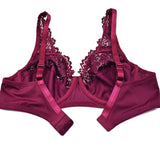 Women's Bra  Lingerie  Bras Floral Lace Underwire Brassiere Tops  Female Underwear MartLion   