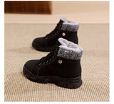 Velvet Women's Student Shoes Winter Warm Cotton Shoes Women's Snow Boots MartLion