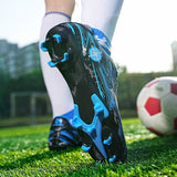 Soccer Shoes Society Men's Football Boots Soccer Outdoor Futsal Training Sport Footwear Futsal Woman Mart Lion   