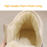  Winter Men's Boots Warm Plush Snow Durable Non-slip Ankle Long Fur Outdoor Casual Sneakers High Top Flat Shoes MartLion - Mart Lion