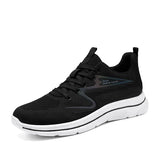 Spring Casual Women's Sports Running Shoes Platform Tennis Trainers Couple Luxury Sneakers MartLion black men 44 