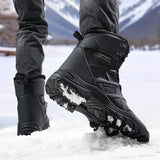 Winter Cotton Boots, Warm  Cotton Shoes, Men's Snow Boots MartLion   