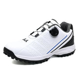 Waterproof Golf Shoes Men's Golf Sneakers Outdoor Walking Footwears Anti Slip Athletic MartLion BaiHei 39 