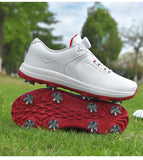 Spikes Golf Shoes Men's Golf Wears Comfortable Golfers Light Weight Walking Sneakers MartLion   