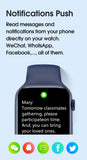Smart Watch I8 Pro Max Answer Call Sport Fitness Tracker Smartwatch Men's Women Gift For Apple Phone PK IWO 27 X8 T500 MartLion   