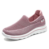 Breathable Women Sneakers Lightweight Tennis Shoes Non-Slip Men's Sneakers Outdoor Soft Vulcanized Casual Summer MartLion woman- pink 37 