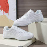 Girls White Cheerleading Shoes Lightweight Youth Cheer  Sneakers kids Breathable Dance fitness Shoes  women MartLion   