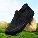 Summer Sneakers Men's Shoes Breathable Mesh Lightweight Casual Slip-On Driving Loafers MartLion   