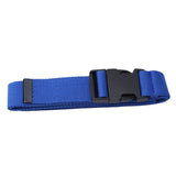 Military Men's Belt Army Belts Adjustable Belt Outdoor Travel Tactical Waist Belt with Plastic Buckle for Pants 120cm MartLion S5-Blue 116cm 120cm 