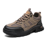 Trendy Hiking Shoes Non-slip Breathable Outdoor Work Men's Shoes Casual Sneakers MartLion Brown 39 