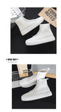 Off-Bound Autumn Men's Ankle Boots Tooling Desert British Punk Lace-up Casual Motorcycle High-cut Shoes Mart Lion   