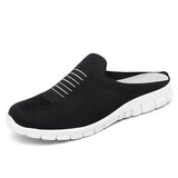 Women Vulcanized Shoes shoes women slippers Walking Flat MartLion black 35 