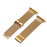 Wrist Strap For Apple Watch Band 45mm 44mm 42mm Metal Correa 38mm 40mm 42mm Stainless Steel Bracelet Iwatch Serie 7 6 SE 5 4 3 MartLion   