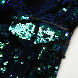 Men's Shiny Green Sequin Tuxedo Suit Shawl Collar Dress Suit Jacket Party Dinner Wedding Prom Singer blazers MartLion   