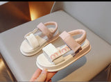 Girls Candy Color Summer Sandals Little Princess Open Toe Beach Sandals Baby Soft Thick Sole Shoes MartLion   