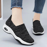 Anti-skid Casual Flats Loafer Shoes for Women Thick Sole Slip-on Footwear Soft Comfort Wear-resistant Sneakers MartLion   