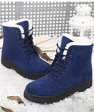 Women Boots Warm Fur Ankle Boots For Women Winter Shoes With Snow Boots Winter Botas MartLion   