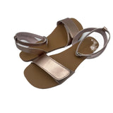 Summer Barefoot Leather Flat Sandals For Women Shoes With Soft Sole Zero Drop Sole Light Weight MartLion   