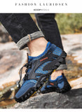 Hiking Shoes Men's Non Slip Breathable Trekking Outdoor Mountain Climbing Waterproof Fast Mart Lion   