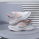 Women Sneakers Mesh Breathable Running Shoes Female Casual Flats Outdoor Sports Tennis Walking Mart Lion   
