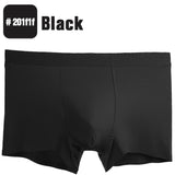 Boxers Men’S Underwear Men's Cotton Boxer Shorts Men Boxer Pants Corners Loose Breathable MartLion BLACK XXL(77.5-90KG) 1pc