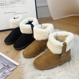 Cotton shoes women's winter boots snow boots women  short boots MartLion   