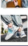 Breathable Mesh Shoes Lightweight Running Men's Casual Sneakers Non-slip Vulcanized MartLion   