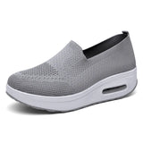 Sneakers Women's Sports Shoes Mesh Breathable Platform Tennis Casual Slip-On Ladies Walking Vulcanized Shoes Zapatillas Mujer MartLion   