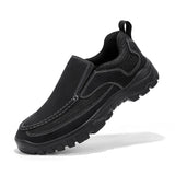 Ultralight Loafers Non-slip Footwear Outdoor Walking Shoes Trendy Classic Men's Shoes Hiking Sneakers MartLion black 39 