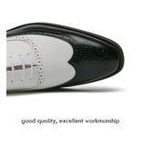 Patchwork Leather Dress Shoes Men's Brouge Casual Formal Elegant Sapato Social Masculino Mart Lion   